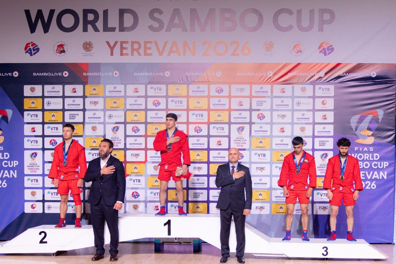 Армения завоевала 12 медалей на Кубке мира по самбо в Ереване
